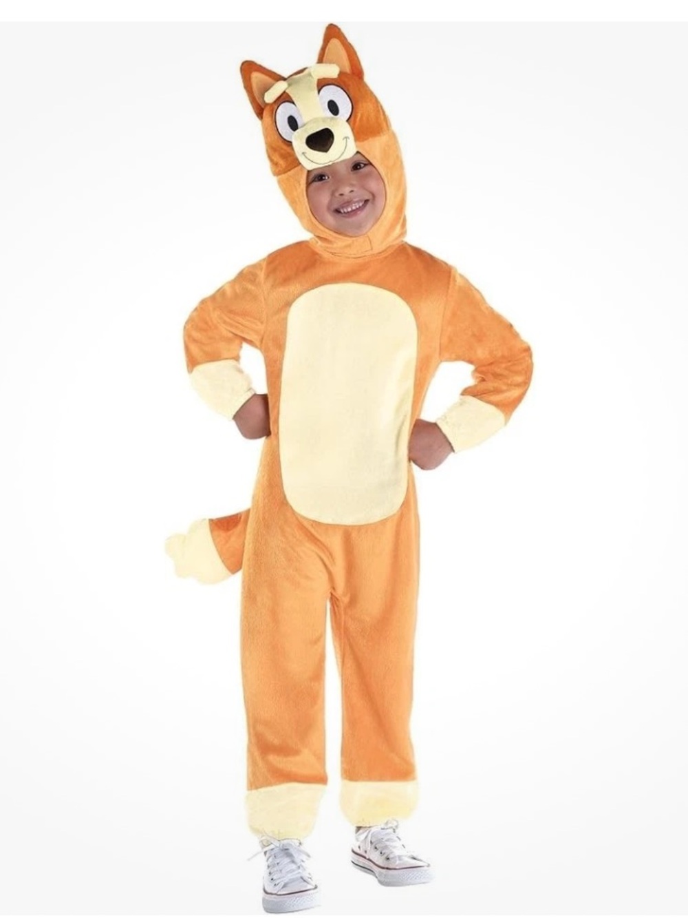 Official Disney BLUEY Bingo Plush Child Costume - Orange
